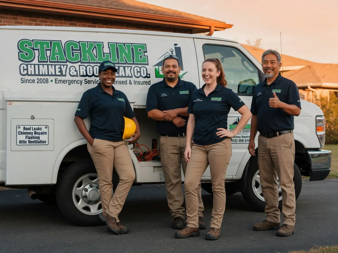 Chimney flashing repair company in Raywood, TX